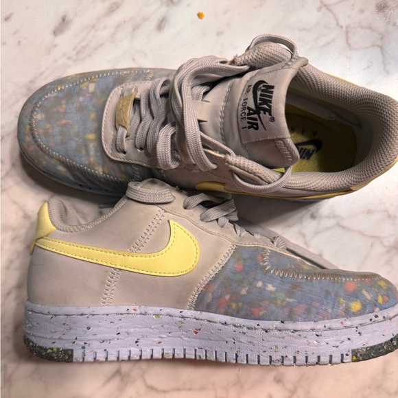 Nike Shoes - Nike Air Force 1 Crater
Pure Platinum Barely Volt